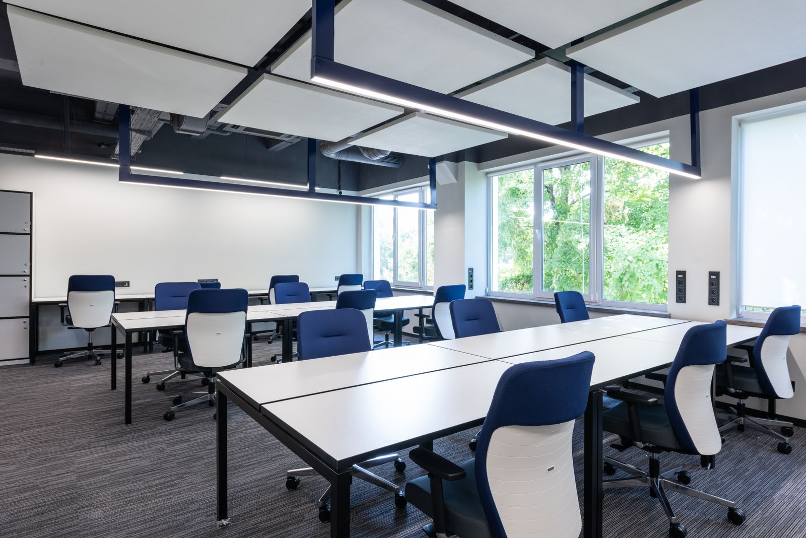 A bare open-plan Perth office floor ready for a new fitout